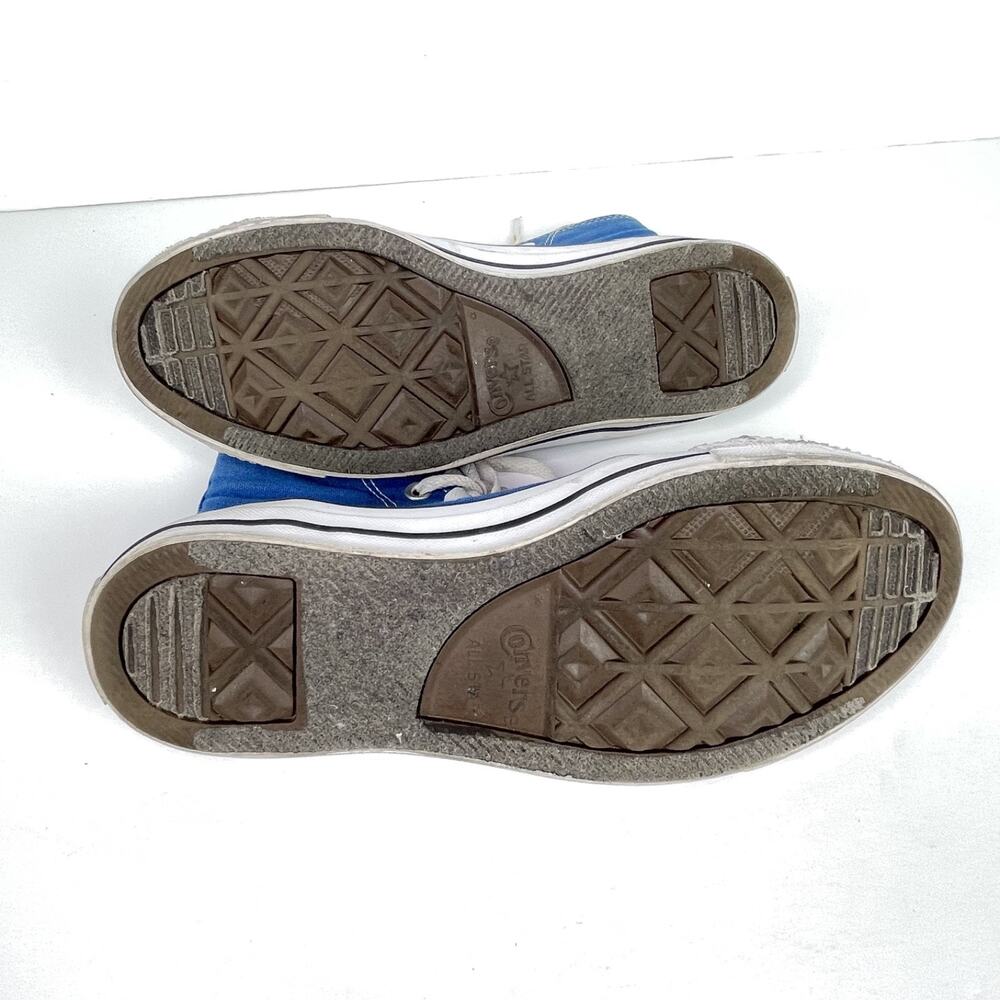 Converse Women's Sz 9 / Mens Sz 7 Blue Chuck Taylor All Star High Top Sneakers - Picture 13 of 16
